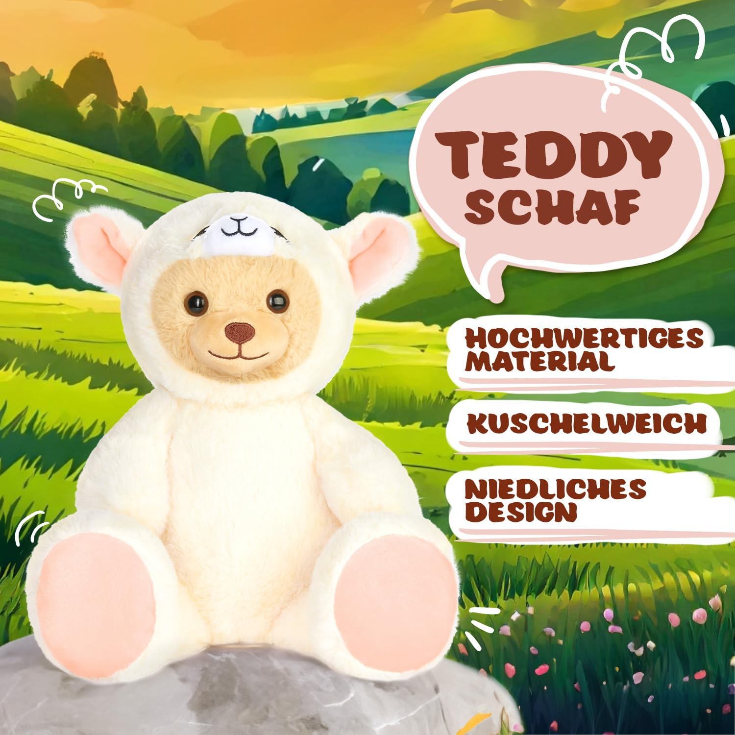 Teddy-Schaf- BRUBIE im Schafskostüm