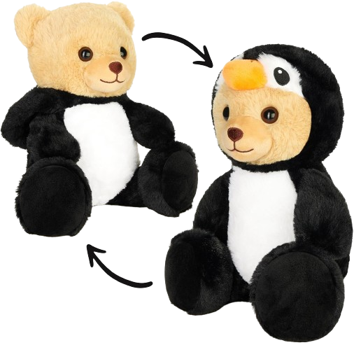 Teddy-Pinguin - BRUBIE im Pinguinkostüm