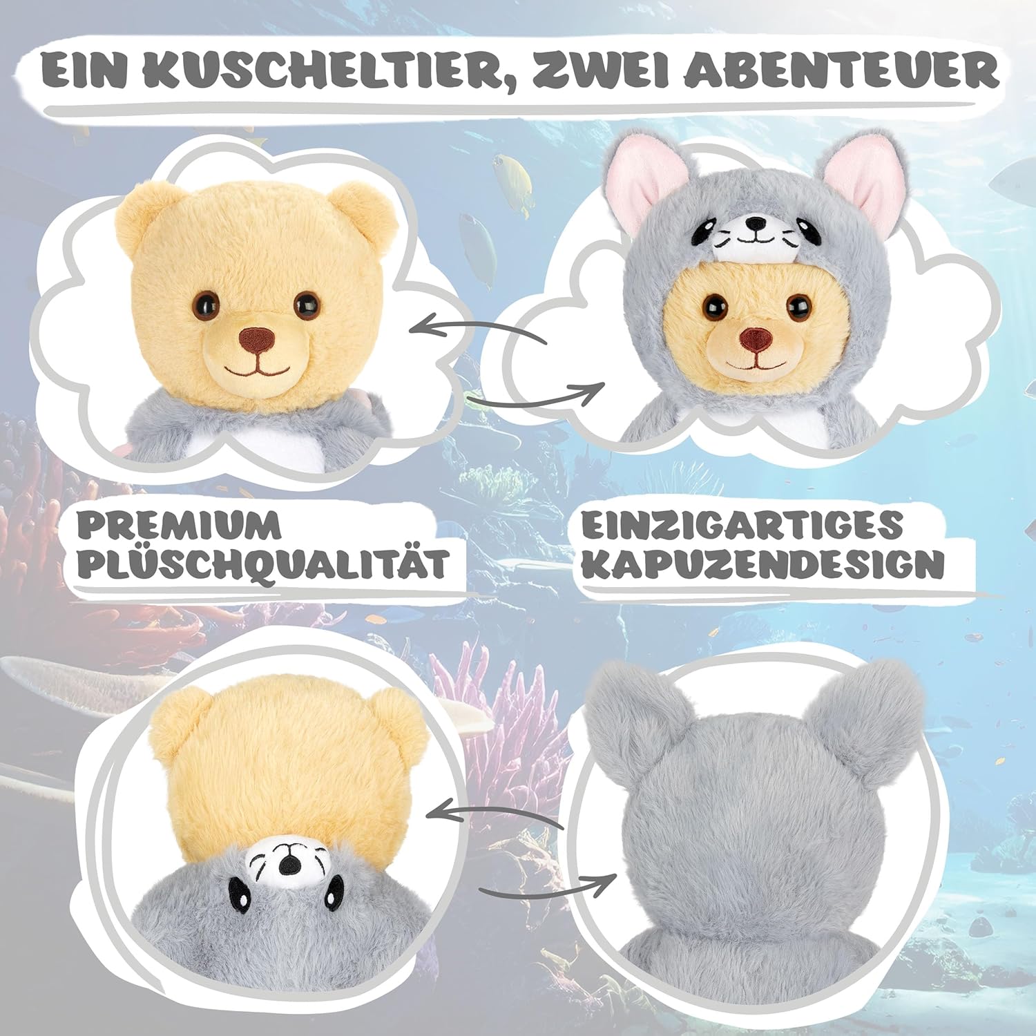 Teddy-Maus - BRUBIE im Mauskostüm