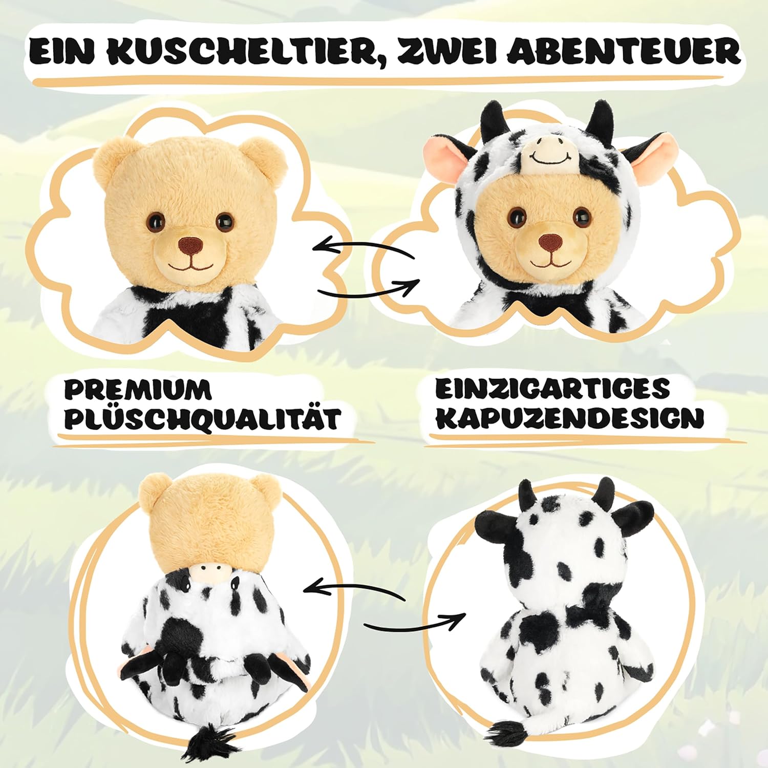 Teddy-Kuh - BRUBIE im Kuh Kostüm
