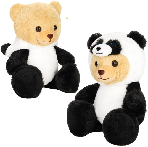 Teddy-Panda - BRUBIE im Pandakostüm