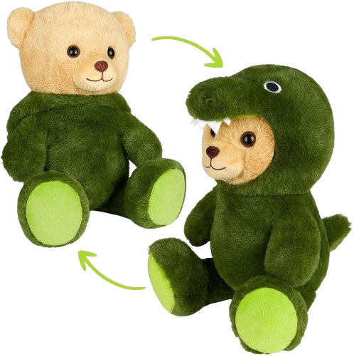 Teddy-Krokodil - BRUBIE im Krokodilkostüm