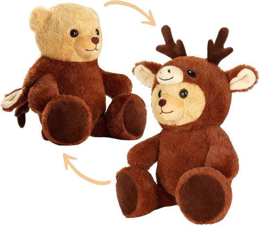Teddy-Hirsch - BRUBIE im Hirschkostüm