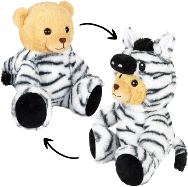 Teddy-Zebra - BRUBIE im Zebrakostüm
