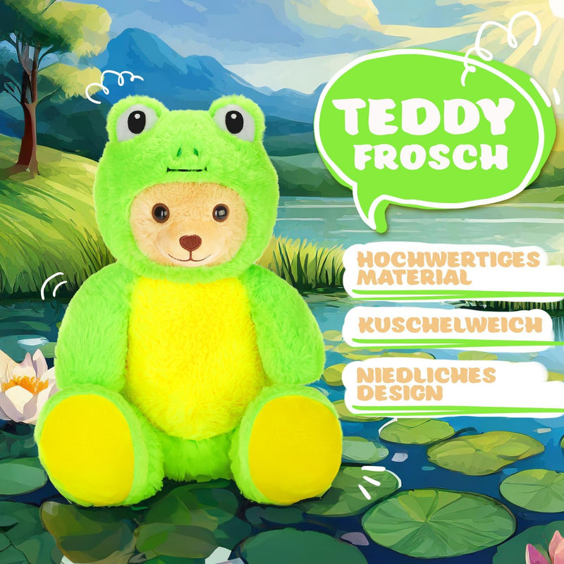 Teddy-Frosch - BRUBIE im Froschkostüm Geschichte