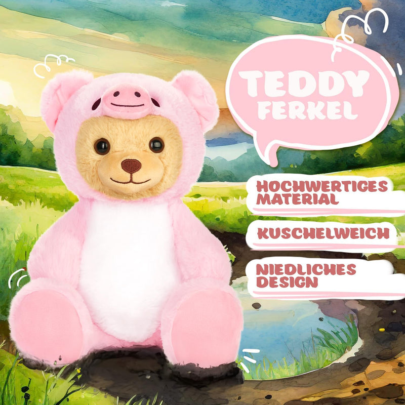 Teddy-Schwein - BRUBIE im Schweinekostüm Geschichte