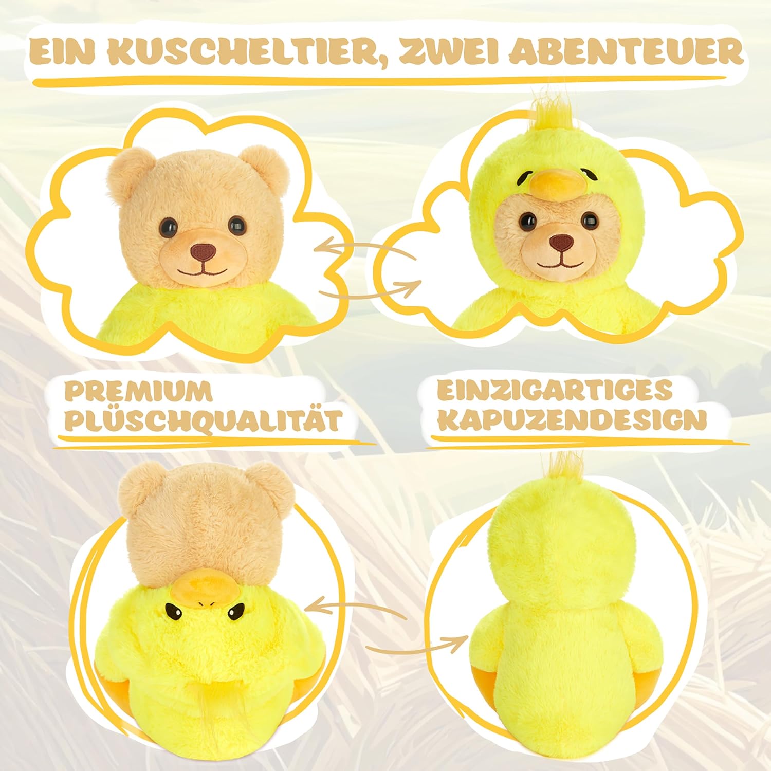 Teddy-Küken - BRUBIE im Kükenkostüm