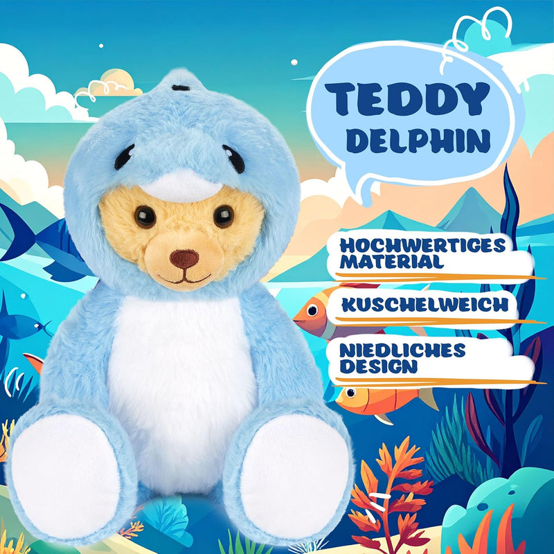 Teddy-Delfin - BRUBIE im Delfinkostüm Geschichte