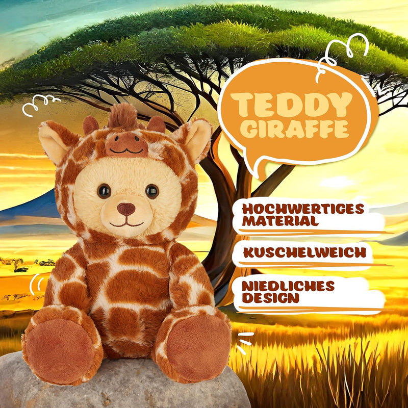 Teddy-Giraffe - BRUBIE im Giraffenkostüm Geschichte