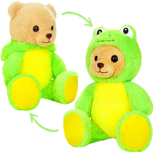 Teddy-Frosch - BRUBIE im Froschkostüm